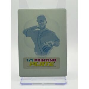 2024 Leaf Trinity Baseball Leodalis Leo De Vries Printing Plate 1/1 SSP A’s
